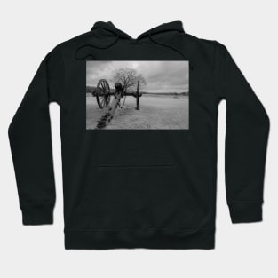 Clouds over Cannon Black and White Hoodie